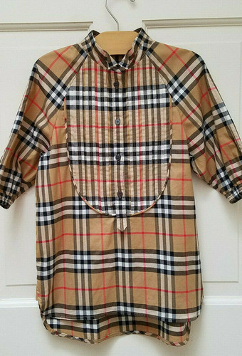 Burberry girl elodie pintuck - girl's,