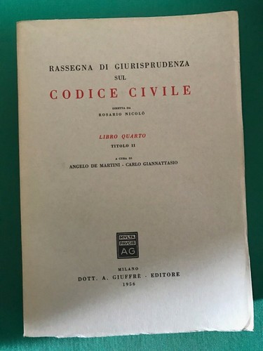 Rassegna giurisprudenza sul - di,