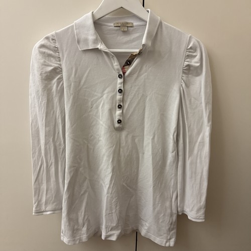 Shirt donna bianca burberry - t-shirt,