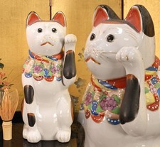 Statua giapponese Seto Ware