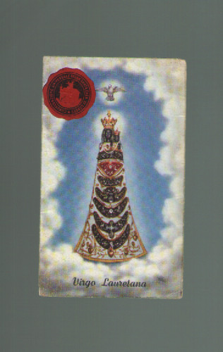 Santino virgo lauretana - santino,