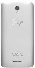 BATTERY COVER ALCATEL ONETOUCH POP STAR SILVER