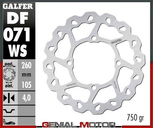 Galfer disco freno anteriore - galfer,