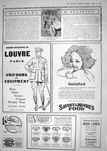 Stampa antica 1918 orderley - stampa,