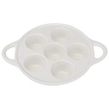 1pz Escargot Plate ceramica tesoro lumache teglia da forno cucina gadget