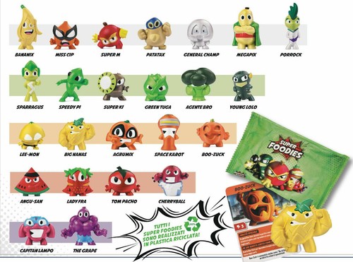 Super foodies personaggi e - -,
