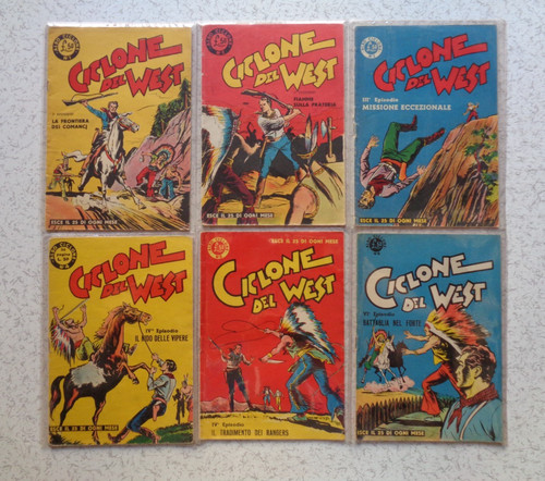 Ciclone del west serie - west,