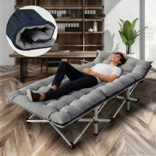 Lettino da campeggio pieghevole 200 kg lettino da campeggio pieghevole letto da campo lettino letto per ospiti viaggio