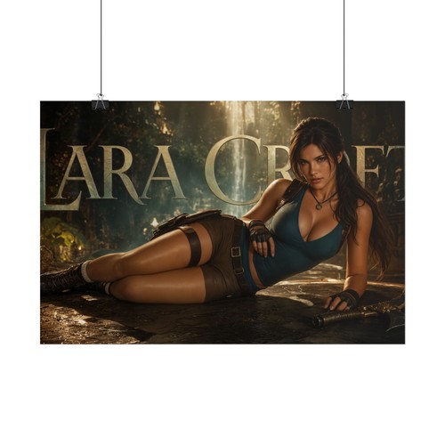 Lara croft poster tomb - lara,