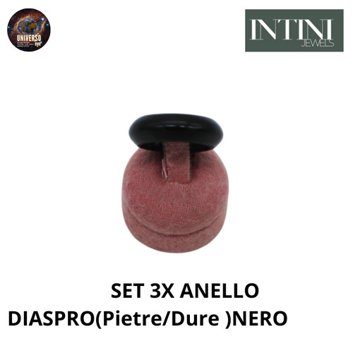 Set anello diaspro - 3x,