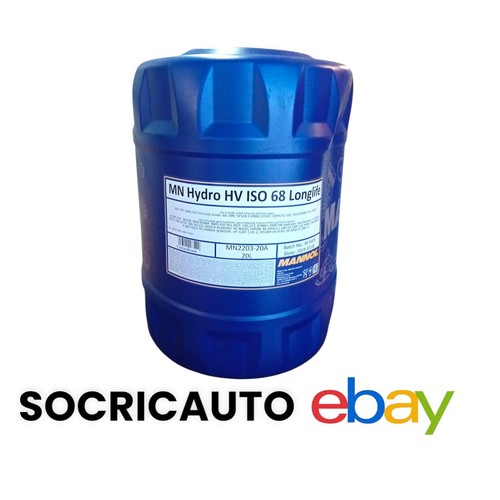 Litri olio idraulico mannol - olio,