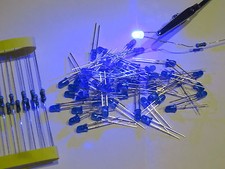 LOT NEUF de 50 LED BLEU ∅