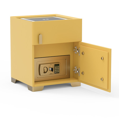 Comodino smart giallo con - smart,