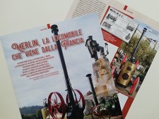 Clipping Ritaglio Articolo 2017 MERLIN La Locomobile che Viene dalla Francia