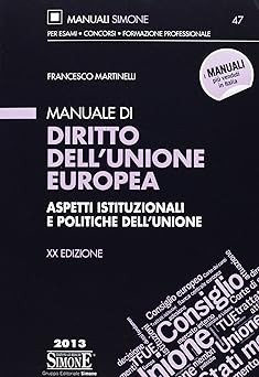 Manuale diritto dell unione - di, dell'unione