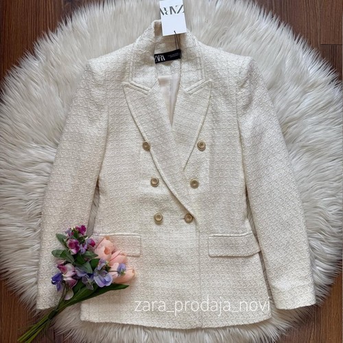 Giacca blazer doppiopetto zara - blazer,