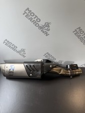 YAMAHA R6 AKRAPOVIC TITANIO SILENZIATORE SCARICO BIDONE 2017-2024 R6 SCARICO AKRAPOVIC
