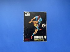 INSERTO ALBUM MUNICH 74 FWC CALCIO MONDIALI MONACO 74 - ACCETTABILE OCCASIONE
