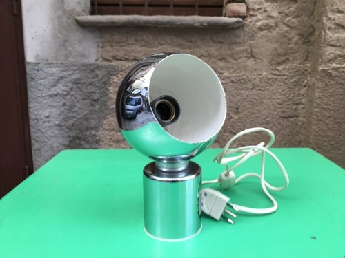 Lampada vintage cromata