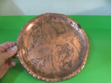 Piatto Decorativo in Rame da