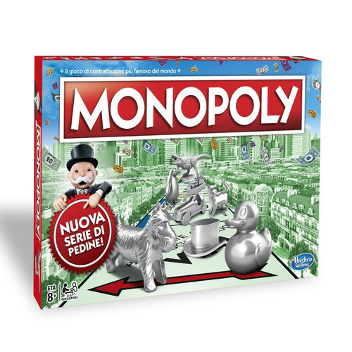 Hasbro monopoly rettangolare - monopoly,