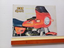 Benelli 125 2C Sport 1980 depliant brochure moto originale italiano