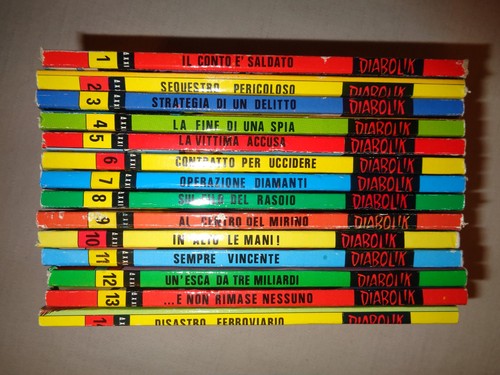 Diabolik annata completa - annata, 1982