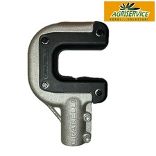 Gancio – pinza di ricambio con gommino e bulloni per scuotitore CIFARELLI 32 mm