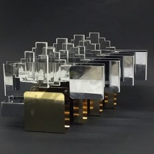 SUPER GRUPPO GAETANO SCIOLARI DESIGN 4 APPLIQUES ANNI ‘70s RARE LAMPADE VINTAGE