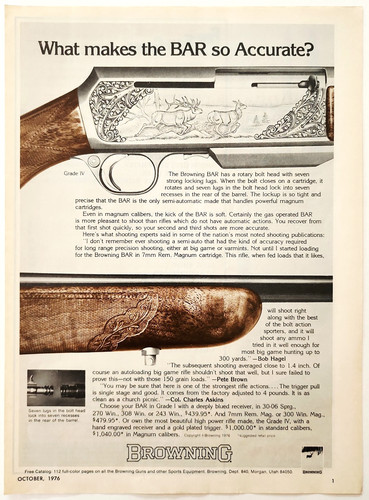 Fucile browning bar 1976 grado - fucile,