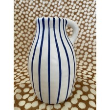 Vaso brocca ceramica bianca