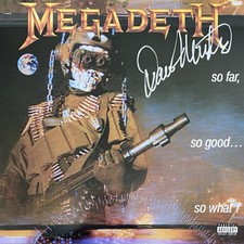 DAVE MUSTAINE AUTOGRAFO