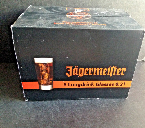 Jagermeister tall empty - jagermeister,