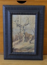 VECCHIO QUADRO DIPINTO SU