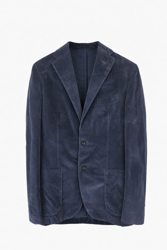Boglioli navy velour - boglioli,