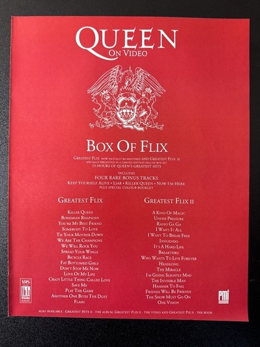 Queen box flix - queen,