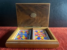 Cofanetto In Legno Con Carte