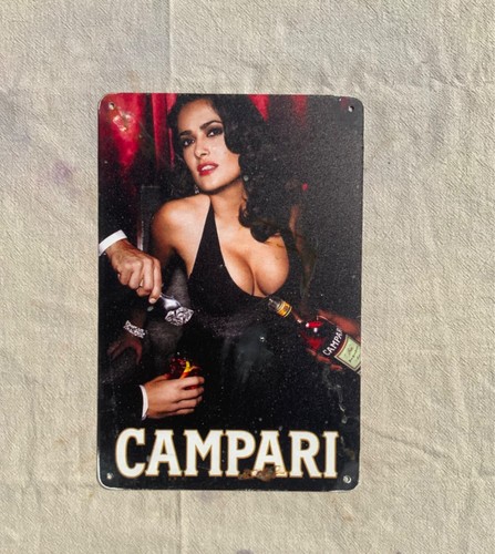 Insegna metallo campari - metallo,,