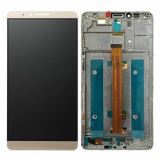 Per Huawei Ascend Mate 7 Display LCD Touch Screen Digitalizzatore Assemblaggio + Frame #we