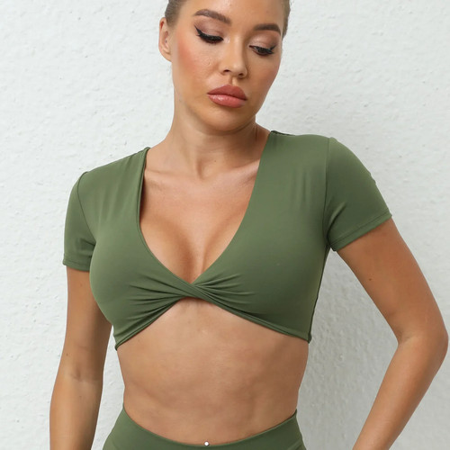 Sexy top corto a maniche - s, l