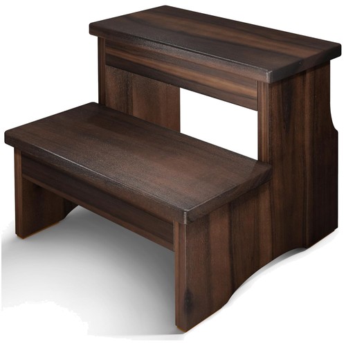 Sgabello gradini in legno - 2,