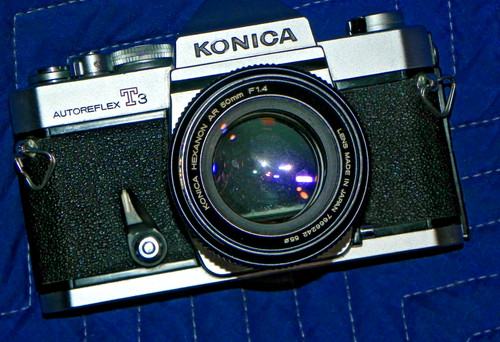 Macchina fotografica konica - macchina,