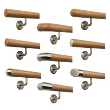 Corrimano rovere ringhiera