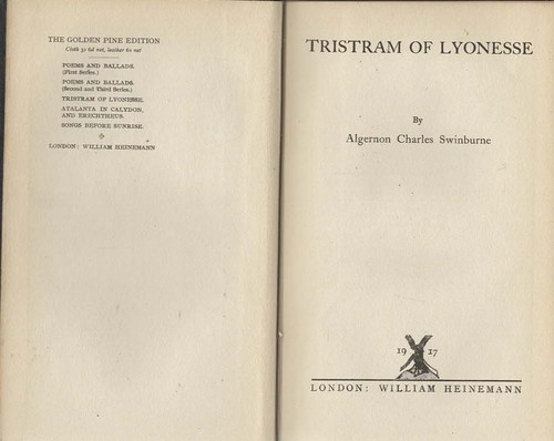 Tristram lyonesse - of,