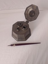 Antico Calamaio Ottagonale in