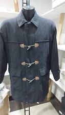 PORTO DI PANAMA CAPPOTTO IN LANA MONTGOMERY usato Uomo Man Grigio Tg 50 PGC357PI