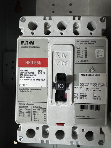 Eaton hfd3100bp10 con shunt - eaton,