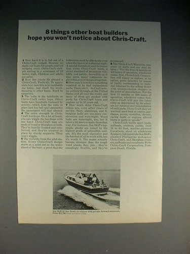 Pubblicità chris craft sea - chris-craft,