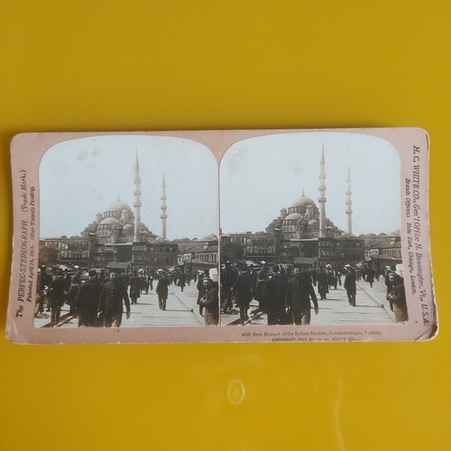 Antica foto stereo animata - foto,