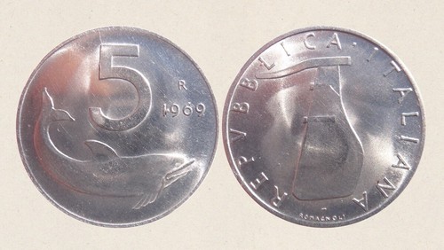 Rara lire 1969 con 1 - 1969,
